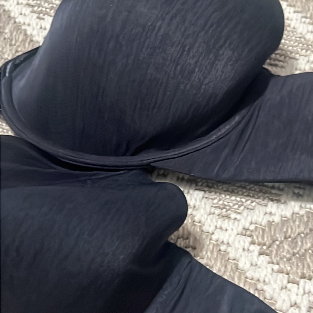 Vanity Fair Black 36DD (36E) style number 75339 front  closure bra set o… - Picture 11 of 12